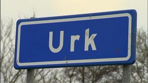 Plaatsnaambord Urk