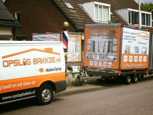 Mobiele opslag aan huis